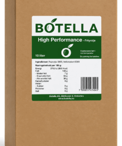Botella High performance frityrolje - Bag in box 10 liter